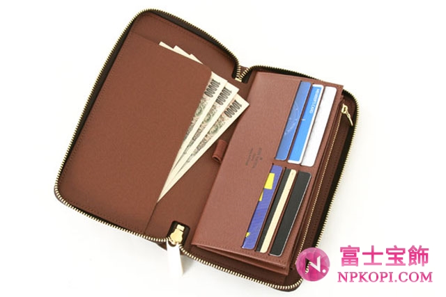 (LOUIS VUITTON)ルイヴィトン スーパーコピー財布 モノグラム ジッピーオーガナイザー 長財布 M60002
